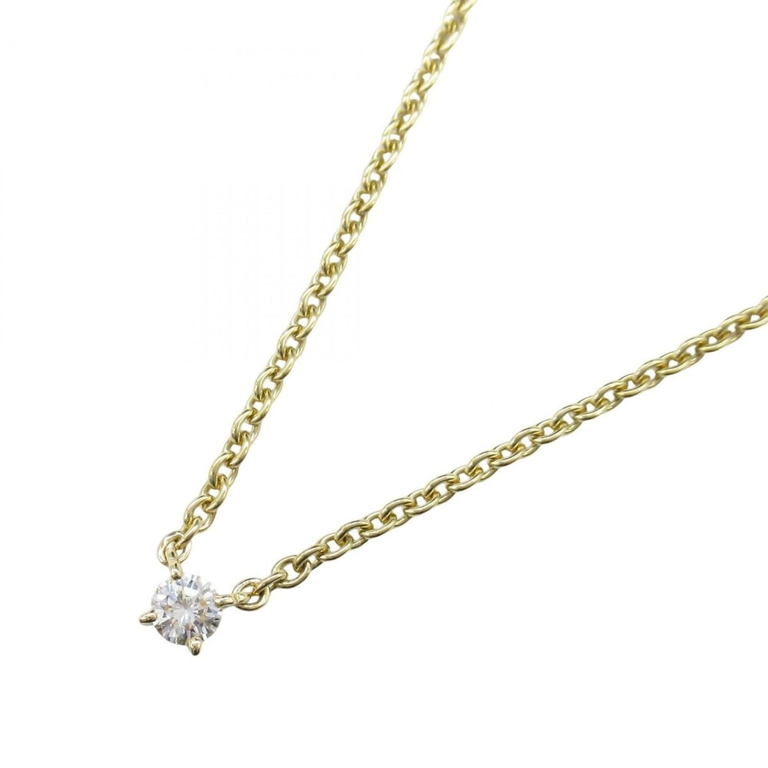 Cartier Love Support Diamond Necklace, 18K Yellow Gold with Diamonds, Women's, and Clear: --- Catalog ---Category: SizePendant Size: 4mm x 4mm / 0.15'' x 0.15''Neck Circumference: 5.7 cm / 2.24''Category: DesignColor: Clear, GoldStone: DiamondGender: WomenMaterial: Yellow gold (18K)Necklac
