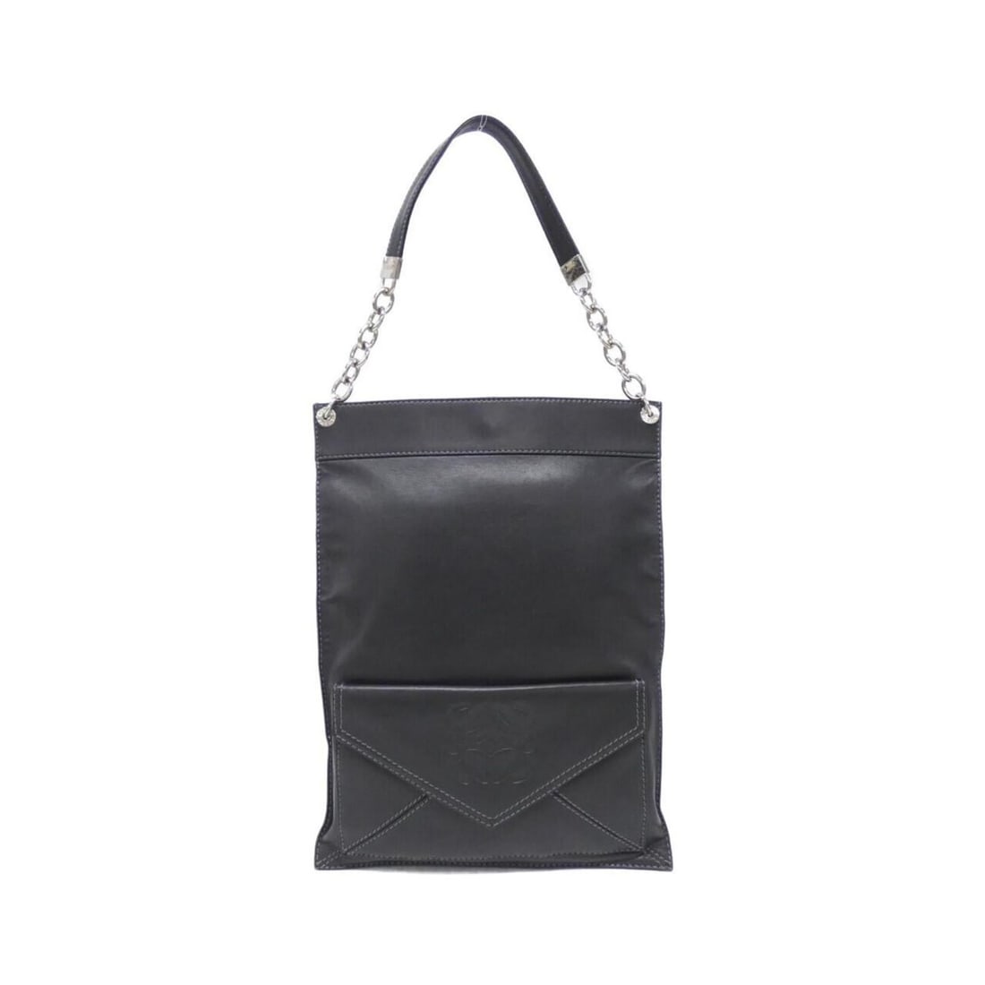 Loewe Bags: --- Catalog ---Category: SizeSize (HxWxD): 34cm x 25.5cm x 8cm / 13.38'' x 10.03'' x 3.14''Category: DesignType: HandbagColor: BlackGender: Men,WomenMaterial: Leather Leather/Fur Type: