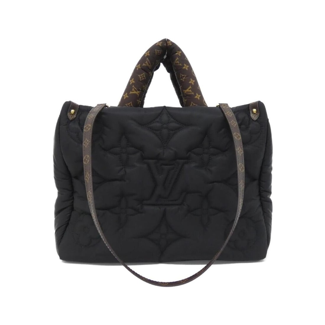 Louis Vuitton Monogram (LV Pillow) On the Go MM M21069 Bag: --- Catalog ---Category: SizeSize (HxWxD): 27cm x 35cm x 14cm / 10.62'' x 13.77'' x 5.51''Category: DesignType: Handbag, Shoulder bagColor: BlackGender: Women,MenCategory: GeneralMPN: M21069Brand: Lou