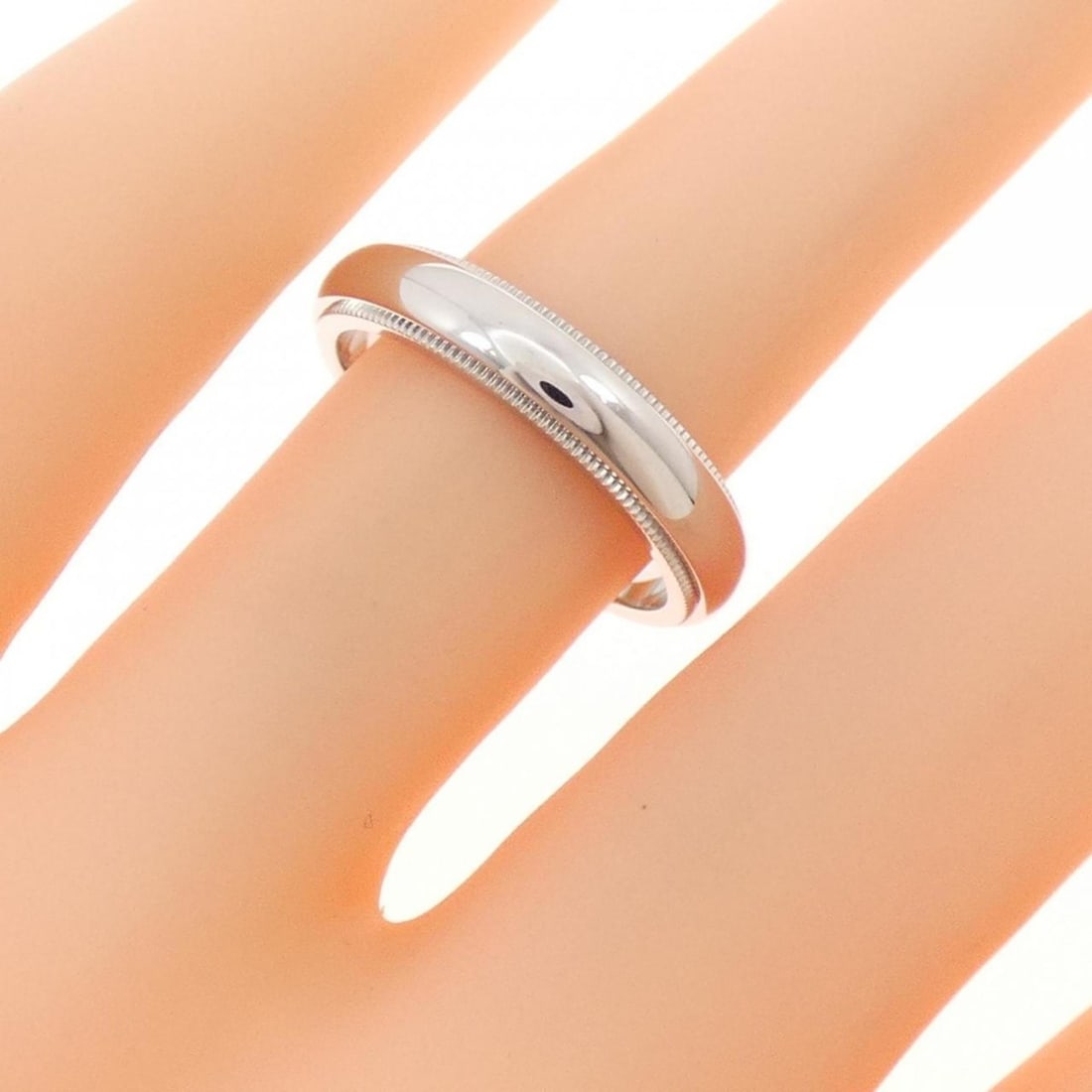 Tiffany Milgrain Ring - 4