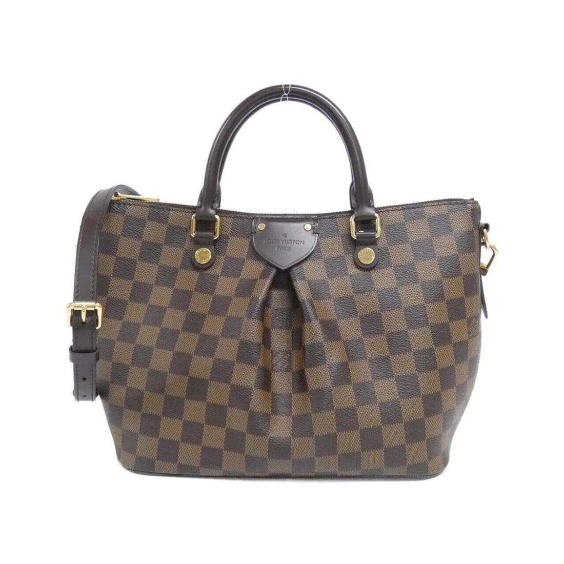 Louis Vuitton Damier Sienna PM N41545 Bag: --- Catalog ---Category: SizeSize (HxWxD): 21cm x 25cm x 12cm / 8.26'' x 9.84'' x 4.72''Category: DesignType: HandbagColor: BrownGender: Men,WomenMaterial: Coated canvas Category: GeneralMPN: N41545Br