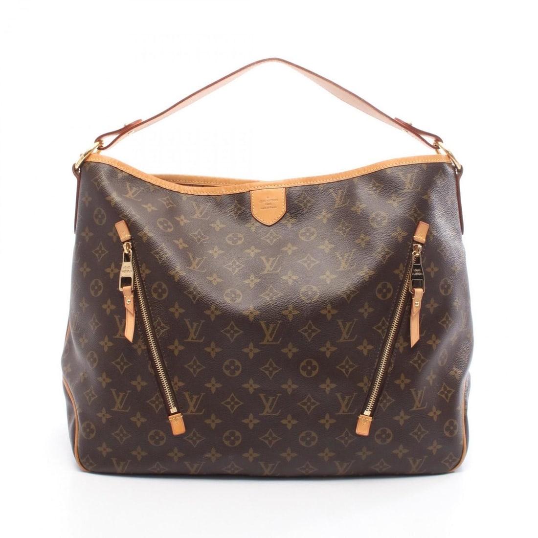 Louis Vuitton Delightful GM Shoulder Bag, Coated Canvas and Leather, Monogram, Women's, Brown, (1 of 10)