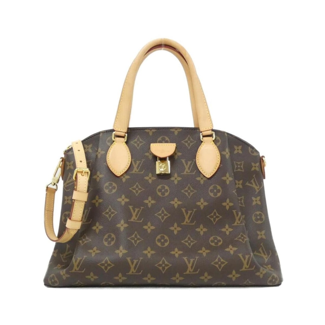 Louis Vuitton Monogram Rivoli MM M44546 Handbag: --- Catalog ---Category: SizeWeight: 890g / 1.96lb.Size (HxWxD): 26cm x 36cm x 11cm / 10.23'' x 14.17'' x 4.33''Strap Length: 102cm - 117cm / 40.15'' - 46.06''Handle Length: 31cm / 12.2''Category: