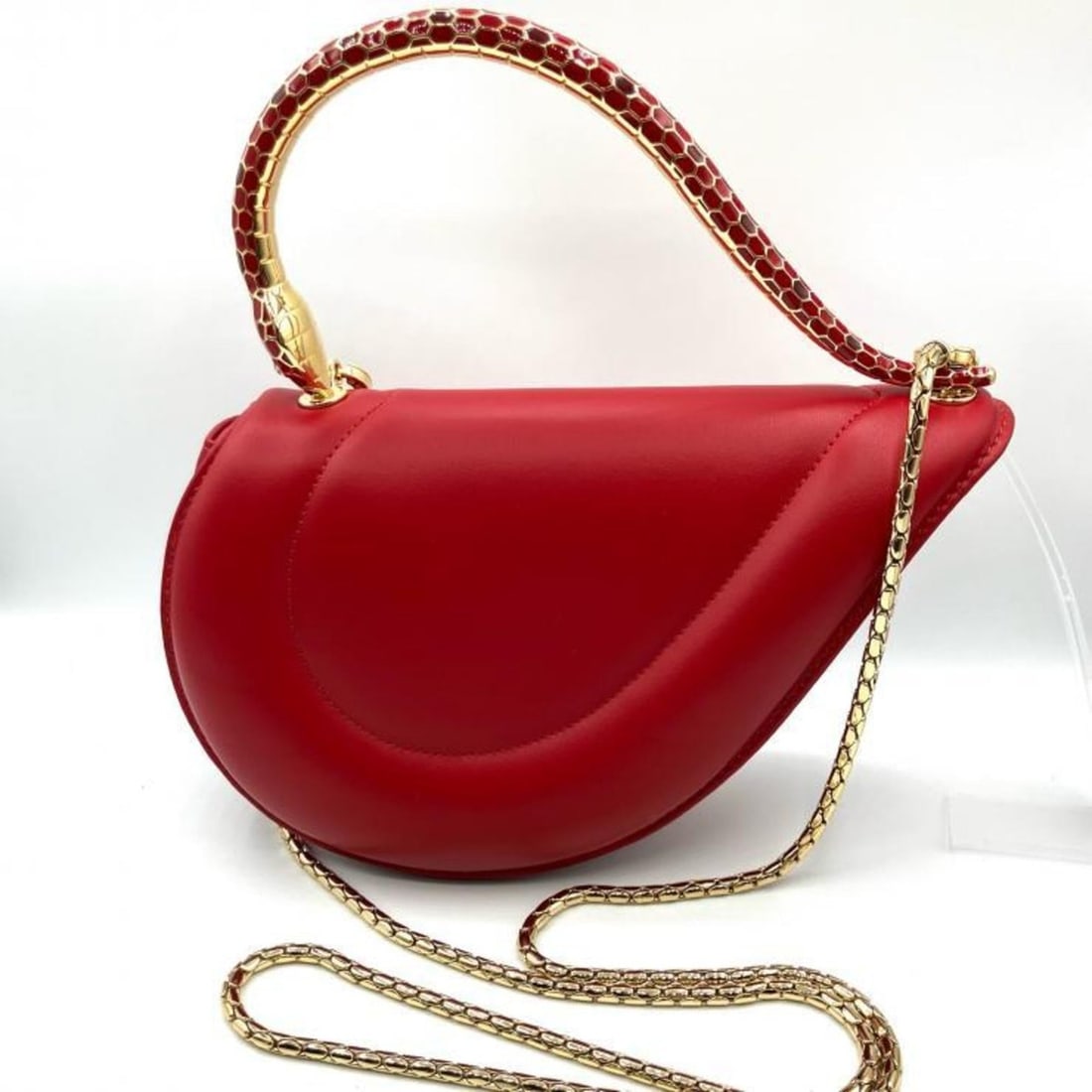 BVLGARI Serpenti Cuore 1968 Top Handle Handbag Matelasse Made in Italy Bvlgari (1 of 20)