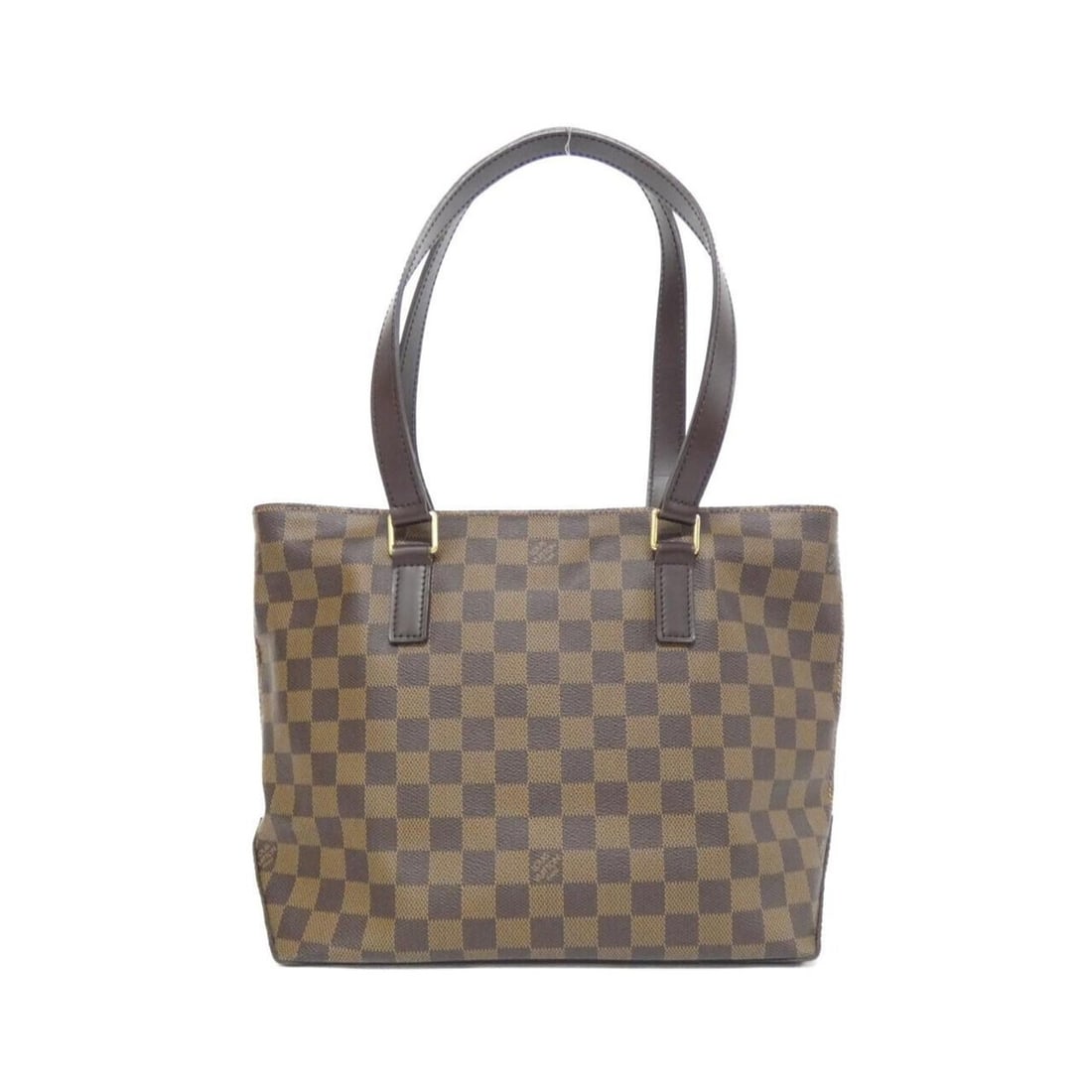Louis Vuitton Damier Cabas Piano N51187 Handbag: --- Catalog ---Category: SizeWeight: 560g / 1.23lb.Size (HxWxD): 25cm x 27cm x 12cm / 9.84'' x 10.62'' x 4.72''Handle Length: 49cm / 19.29''Category: DesignType: HandbagColor: EbeneGender: