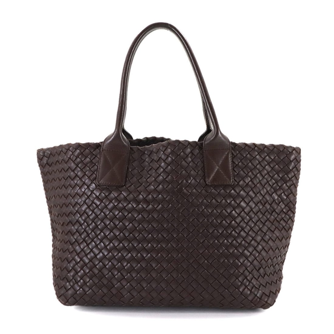 Bottega Veneta Intrecciato Cabat PM Tote Bag in Brown Leather (141498): --- Catalog ---Category: SizeSize (HxWxD): 23.5cm x 43cm x 15cm / 9.25'' x 16.92'' x 5.9''Category: DesignType: Tote bagColor: BrownGender: WomenMaterial: Intrecciato Category: GeneralMPN: 141498Brand