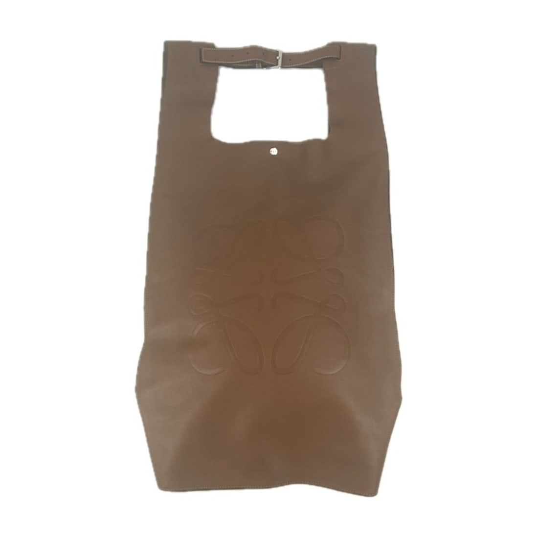 LOEWE Logo Anagram Shopper Backpack, Leather, Brown, Men's/Women's: --- Catalog ---Category: SizeSize (HxWxD): 49cm x 35cm / 19.29'' x 13.77''Category: DesignType: BackpackColor: BrownGender: Men,Women,UnisexMaterial: Leather Category: GeneralBrand: LoeweCountry of Or