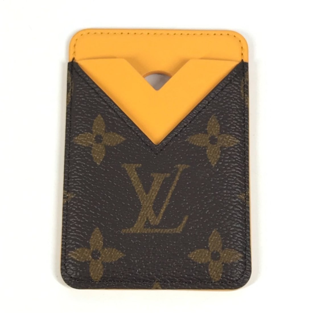 LOUIS VUITTON M12853 Monogram Macassar Porte Carte Magnet Business Card Holder/Pass Case MagSafe (1 of 15)