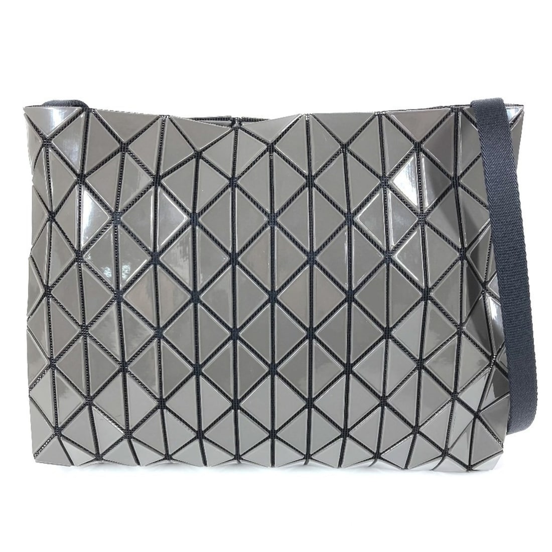 ISSEY MIYAKE BAOBAO Crossbody Pochette Shoulder Bag for Men and Women, Gray (1 of 16)