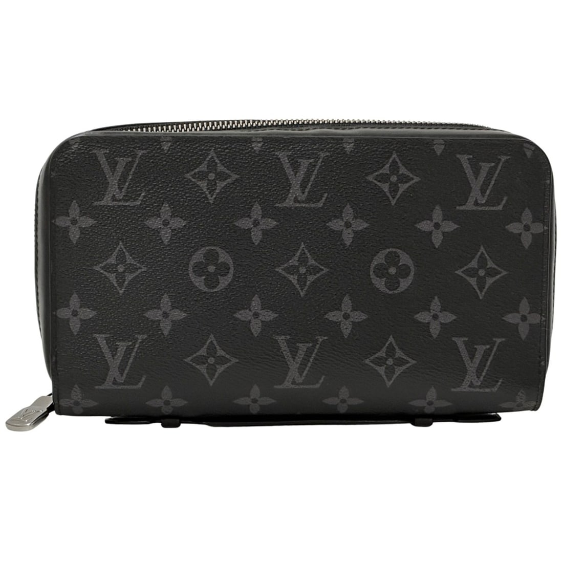 Louis Vuitton Monogram Eclipse Men's Zippy XL Long Wallet in Black (M61698) - Clutch/Second Bag (1 of 13)