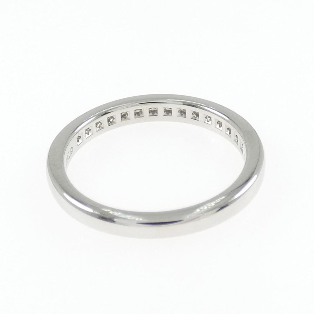 Tiffany Half Circle Channel Setting Ring - 3