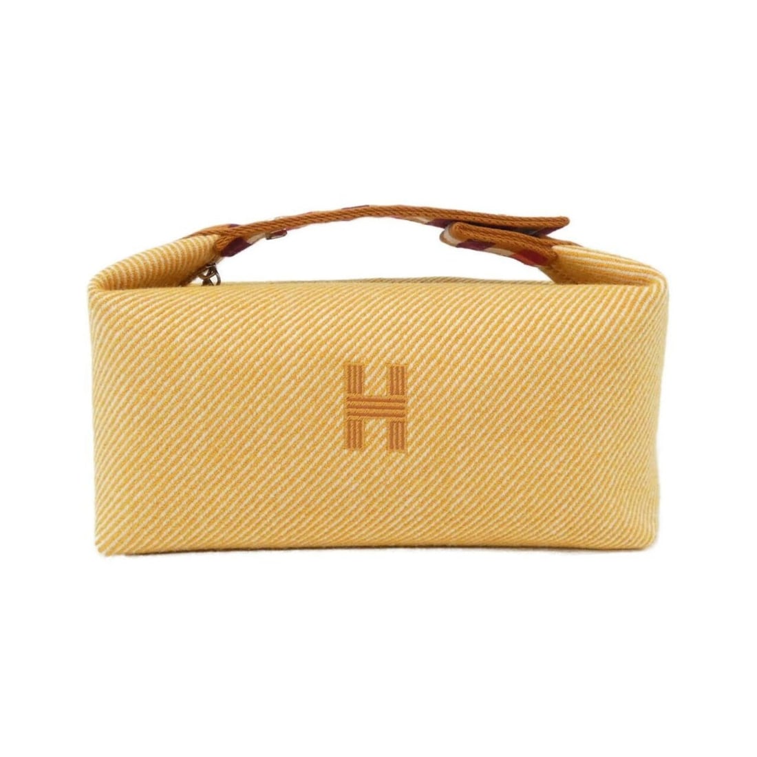 Hermes Hermès AU CARRE Bride A Black PM 103802M Handbag Pouch: --- Catalog ---Category: SizeSize (HxWxD): 11cm x 12cm / 4.33'' x 4.72''Category: DesignType: Handbag, PouchColor: Brown, FauveGender: WomenMaterial: Wool Category: GeneralMPN: 103802MBrand: Hermes---