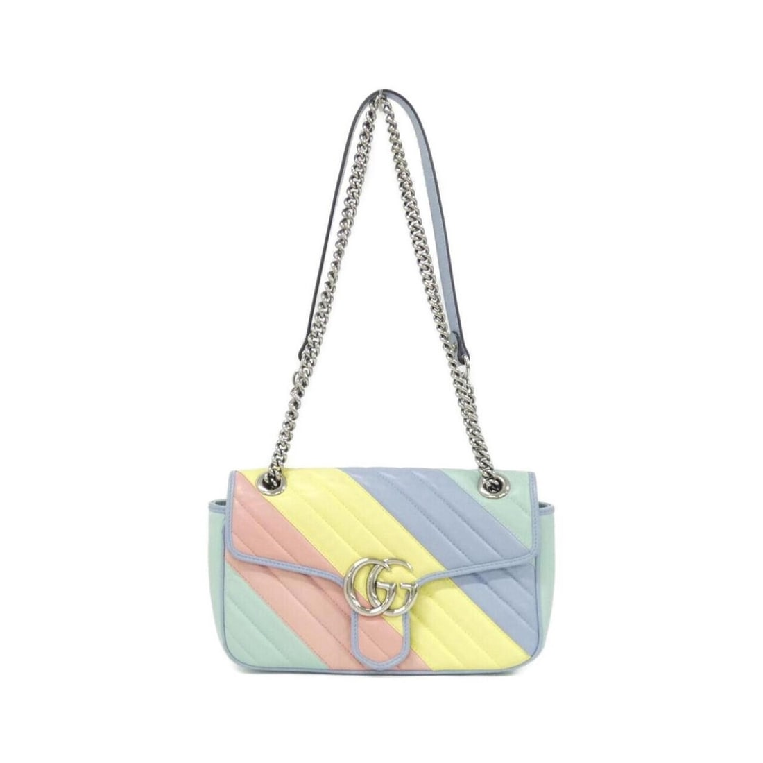 Gucci GG MARMONT 443497 DTDXP Shoulder Bag: --- Catalog ---Category: SizeSize (HxWxD): 15cm x 26cm x 7cm / 5.9'' x 10.23'' x 2.75''Category: DesignType: Shoulder bagColor: Multi-colorGender: WomenMaterial: Leather Category: GeneralMPN: 443497 D