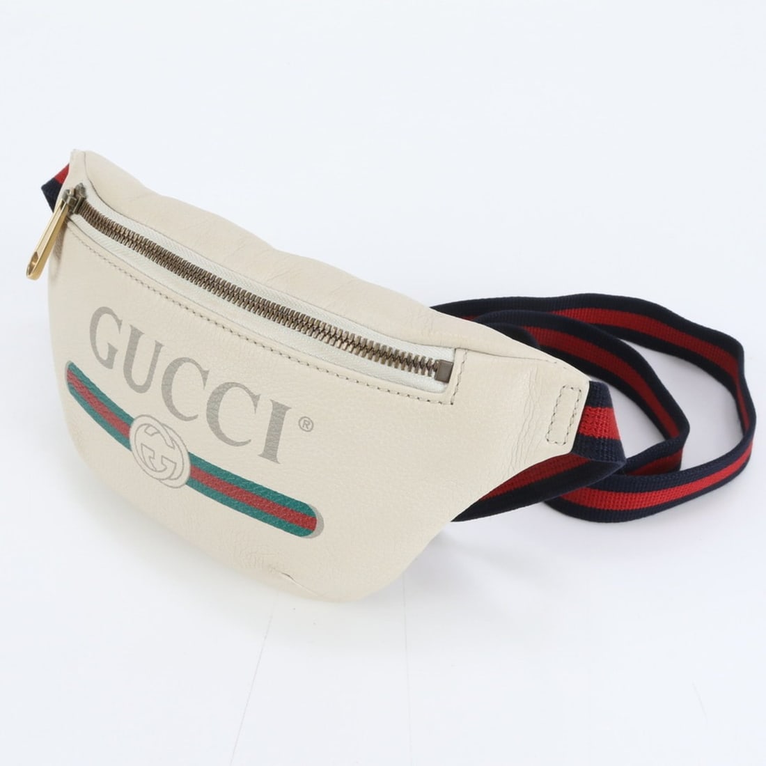 Gucci Sherry Line Print Small Belt 527792 Leather Body Bag/Waist Pouch for Men (1 of 6)