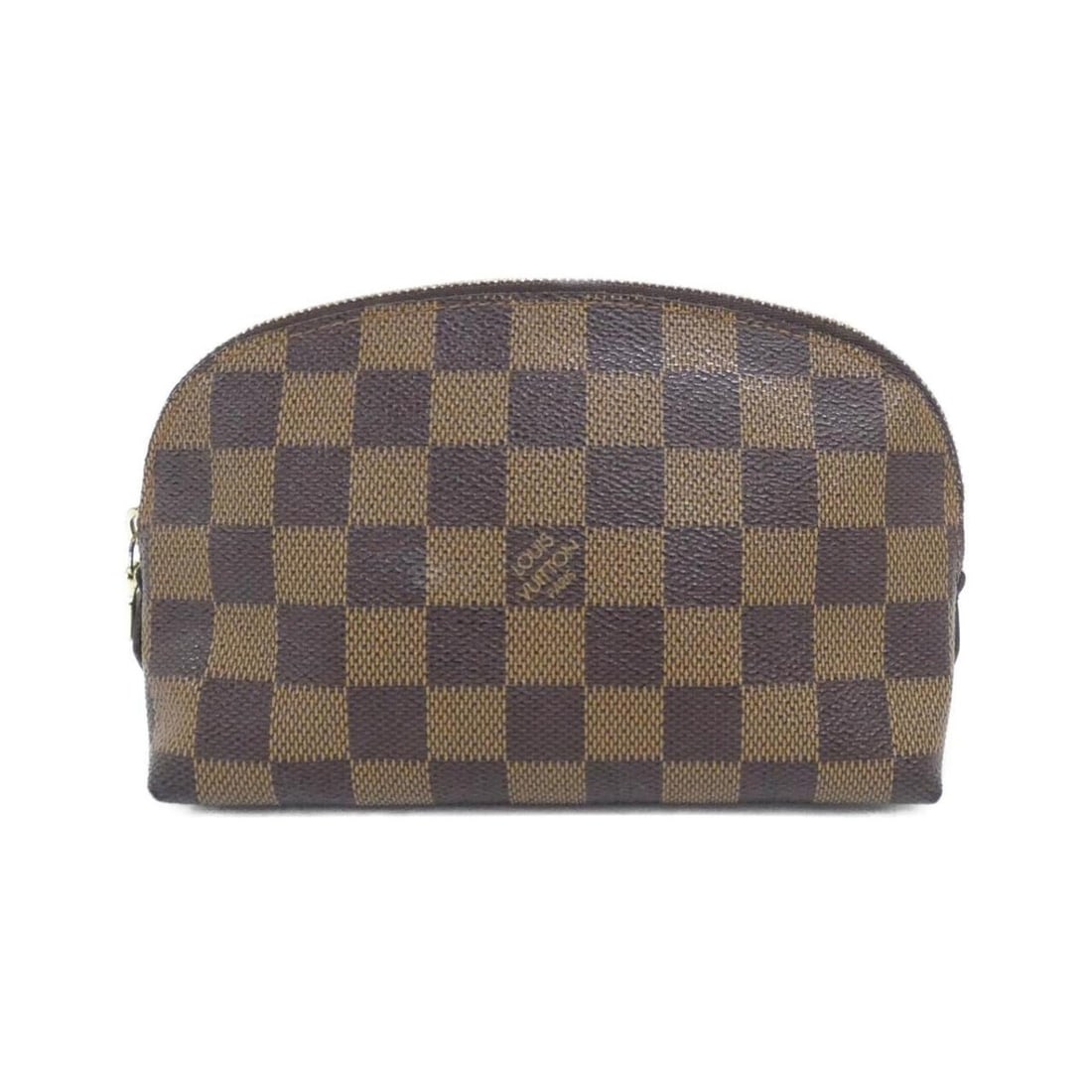 Louis Vuitton Damier Cosmetic Pochette PM N47516 Handbag Pouch: --- Catalog ---Category: SizeSize (HxWxD): 12cm x 17cm x 6cm / 4.72'' x 6.69'' x 2.36''Category: DesignType: Pochette, Pouch, Wash bagColor: BrownGender: Women,MenMaterial: Coated canvas Category: Gen