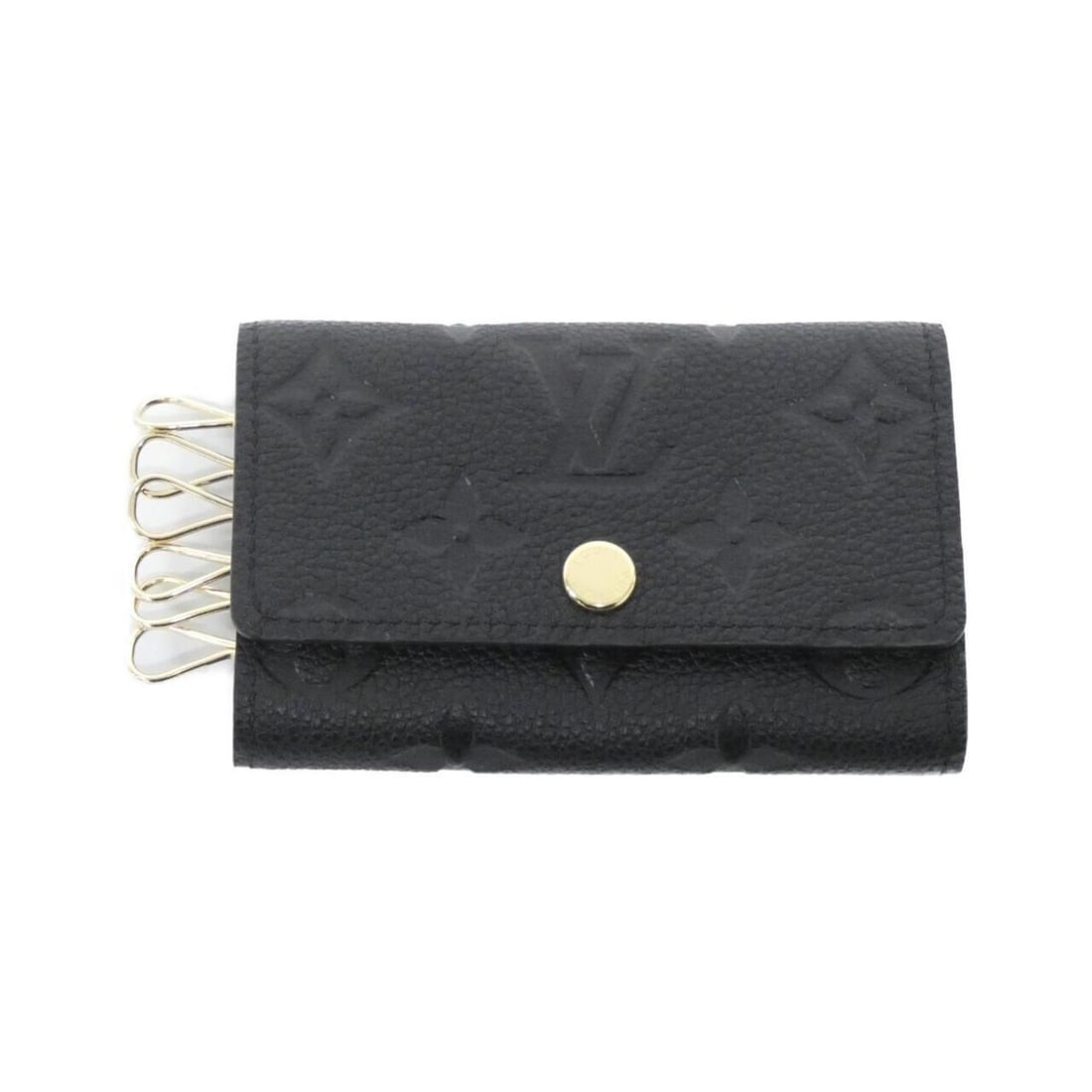Louis Vuitton Monogram Empreinte Multicle M64421 Key Case: --- Catalog ---Category: DesignType: KeycaseColor: BlackGender: Men,WomenMaterial: Leather Leather/Fur Type: CalfskinCategory: GeneralMPN: M64421Brand: Louis VuittonCategory: Physical PropertiesSize (