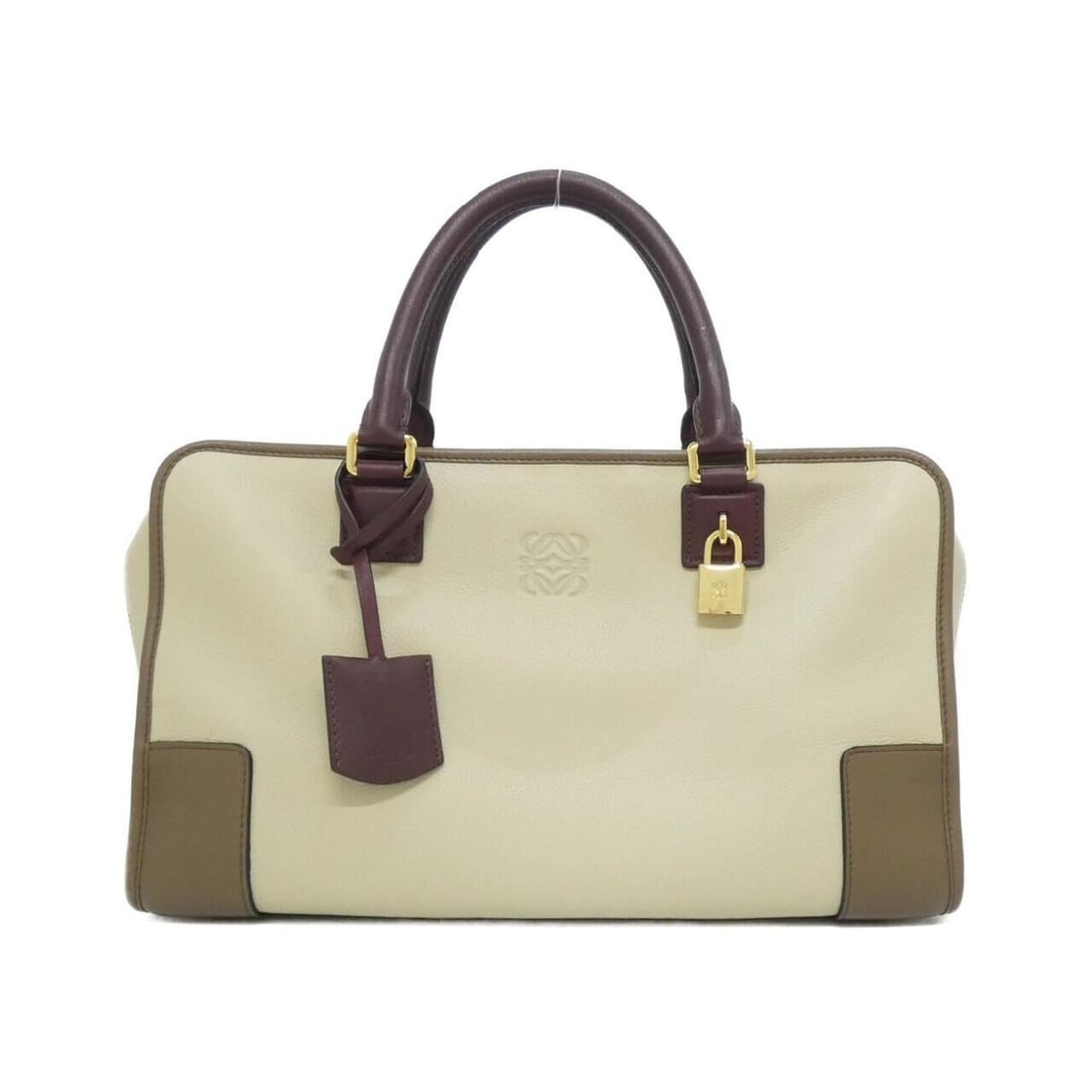 Loewe Amazona 36cm 352 62 A22 Handbag: --- Catalog ---Category: SizeSize (HxWxD): 20cm x 36cm x 16cm / 7.87'' x 14.17'' x 6.29''Category: DesignType: HandbagColor: BeigeGender: WomenMaterial: Leather Leather/Fur Type: CalfskinCategory: Gen