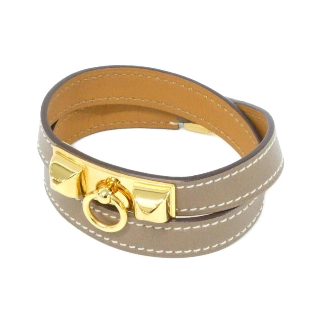 Hermes Hermès Rival Double Tour 064644CC Bracelet (1 of 10)