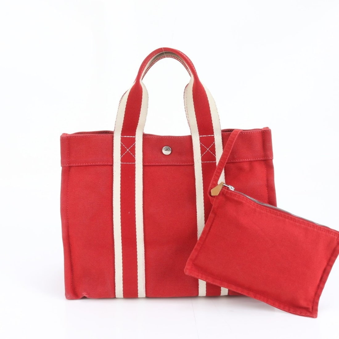Hermes Bora PM Red Tote Bag with Pouch, Shoulder Bag, Handbag, Women's (1 of 10)