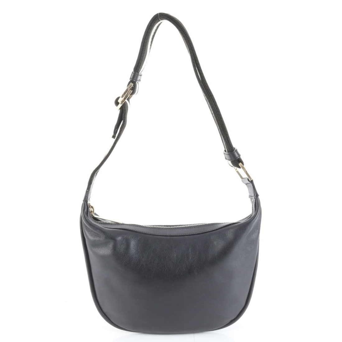 Gucci 001 4186 Leather Shoulder Bag, One-Shoulder Black Tote, Women's (1 of 10)