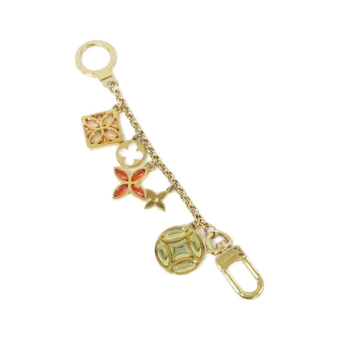 Louis Vuitton Porte-Clés Chaine Ice Flower Keychain M66783 (1 of 7)