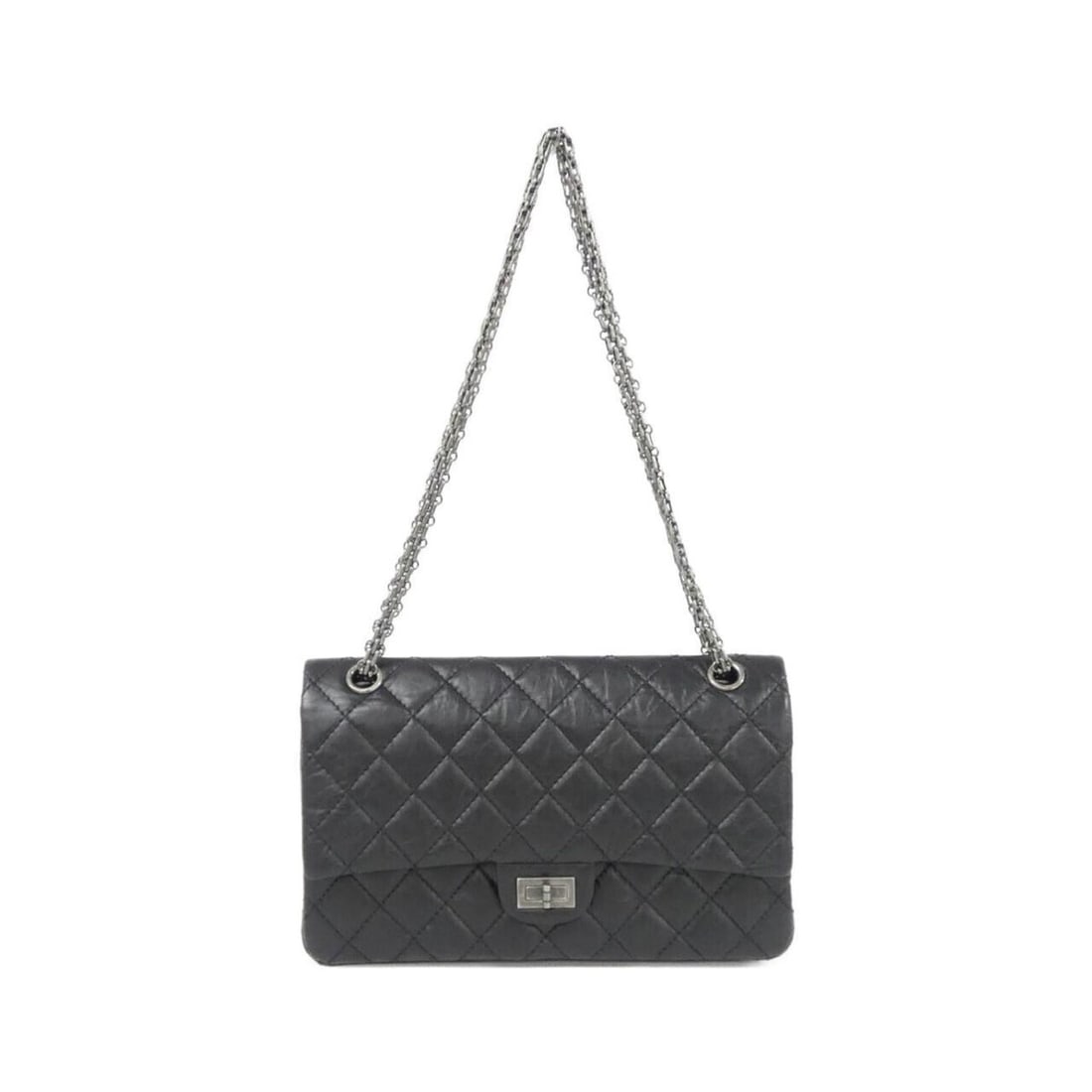 Chanel 37587 Shoulder Bag: --- Catalog ---Category: SizeSize (HxWxD): 17cm x 28cm x 9cm / 6.69'' x 11.02'' x 3.54''Category: DesignType: Shoulder bagColor: BlackGender: WomenMaterial: Leather Leather/Fur Type: