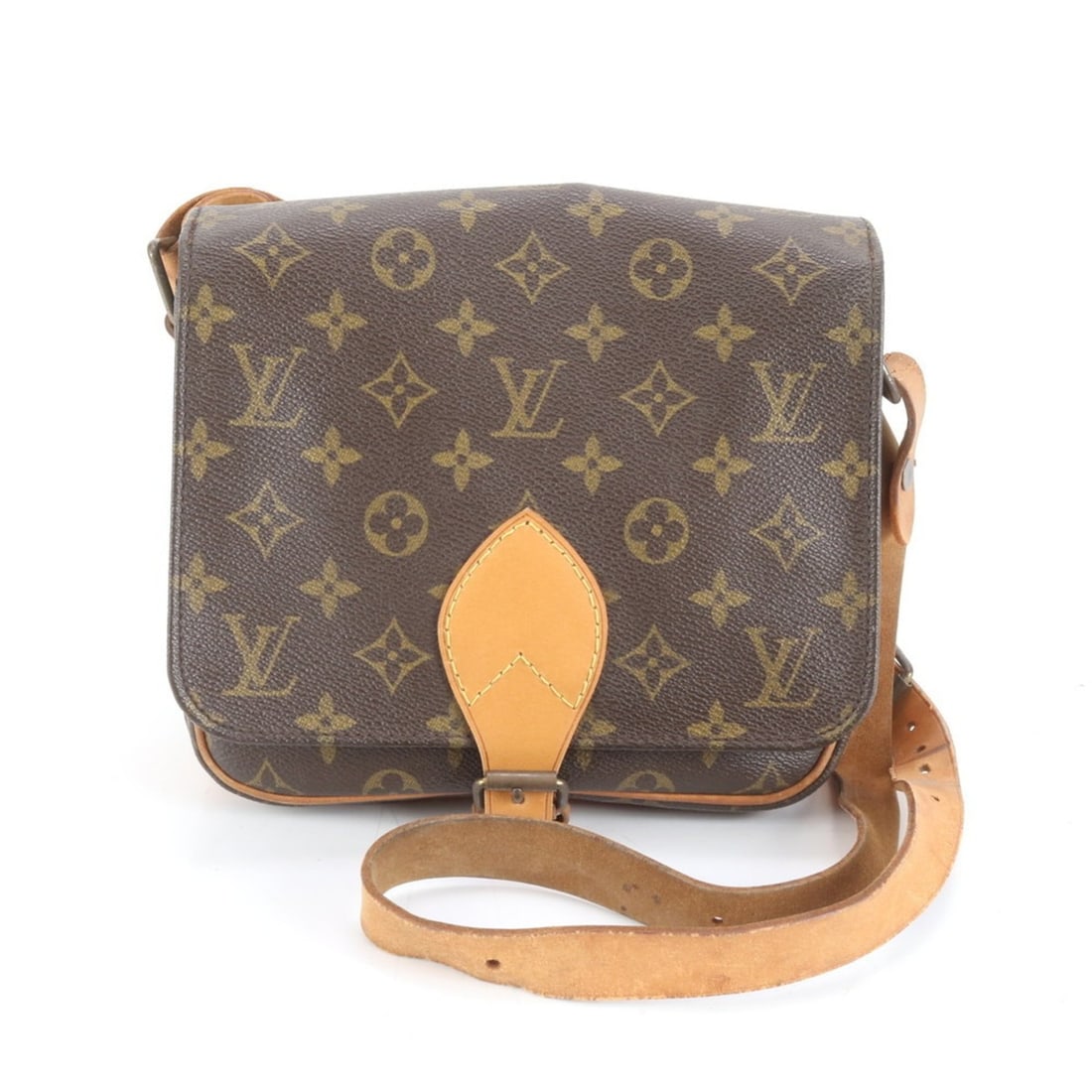 Louis Vuitton Monogram Cultusiere MM M51253 Leather Shoulder Bag for Women (1 of 10)