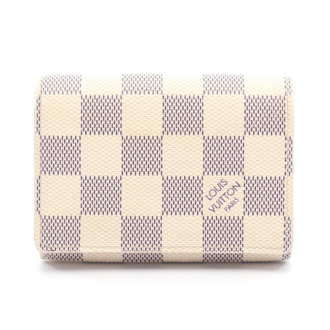 Louis Vuitton Envelope Carte de Visite Business Card Case, Leather Damier Azur, Women's, White,: --- Catalog ---Category: DesignType: Business card caseColor: Damier Azur, WhiteGender: WomenMaterial: Damier Azur Category: GeneralMPN: N61746Brand: Louis VuittonCategory: Physical PropertiesSize (Hx