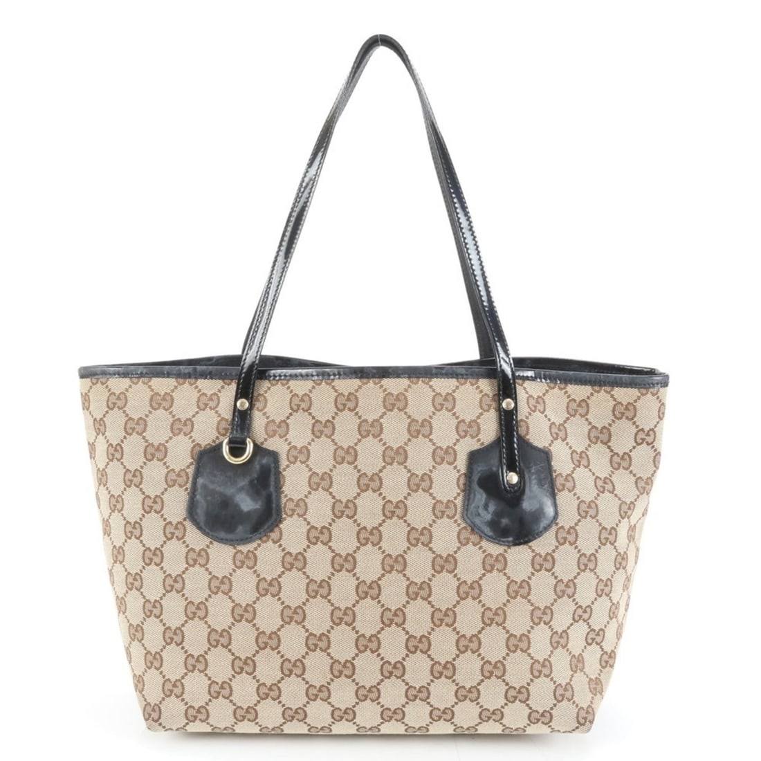 Gucci GG Canvas Jolie 211976 Leather Tote Bag Shoulder Handbag Brown Women's (1 of 10)