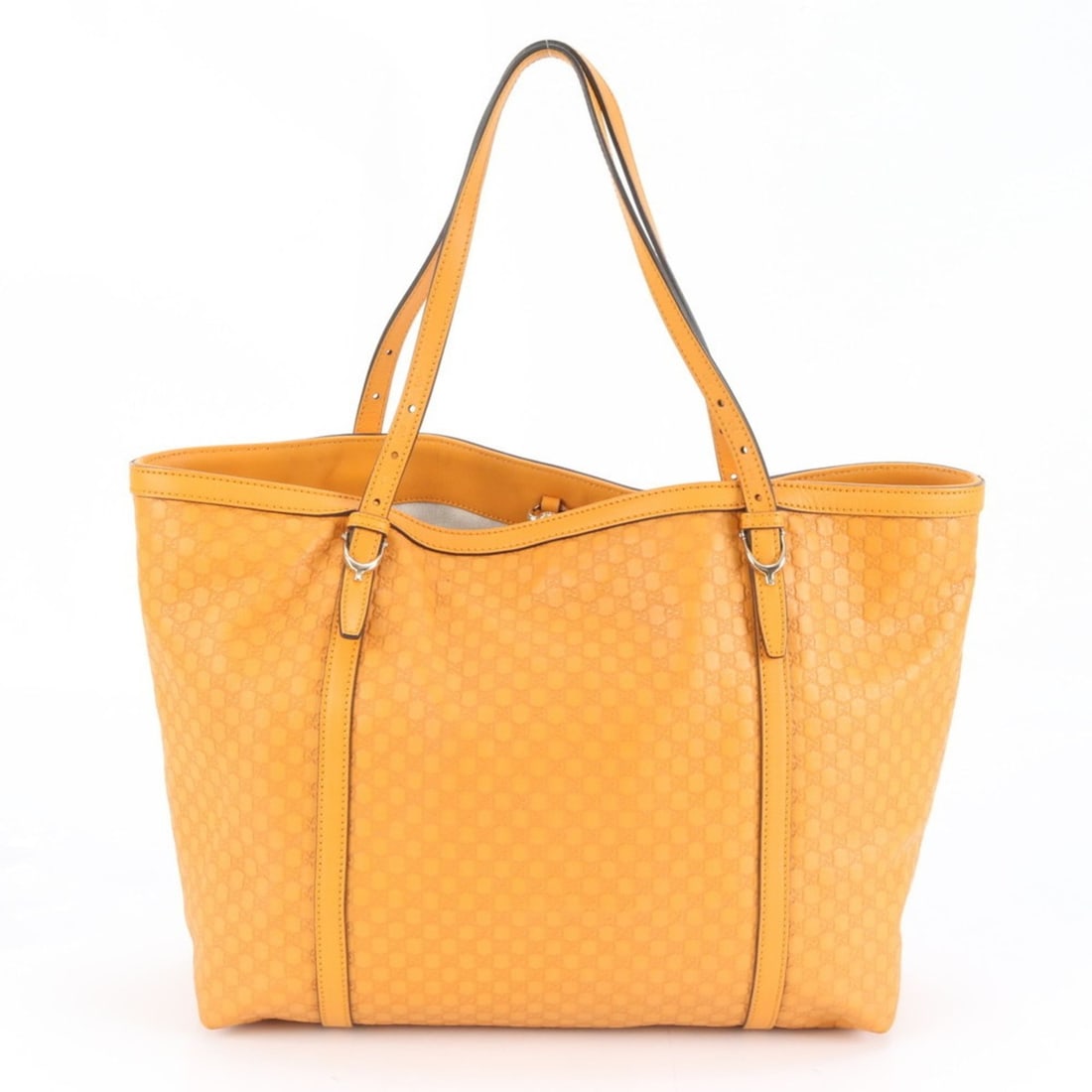 Gucci Micro Guccissima 309613 Leather Shoulder Bag, Orange, Men's: --- Catalog ---Category: SizeSize (HxWxD): 30cm x 35cm x 15cm / 11.81'' x 13.77'' x 5.9''Strap Length: 50cm / 19.68''Category: DesignType: Shoulder bagColor: OrangeGender: MenMaterial: Leather Categor