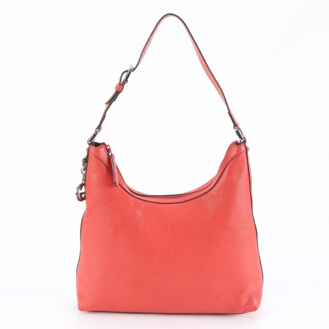 Gucci Interlocking G Hobo Red 339553 Leather Shoulder Bag for Women (1 of 10)