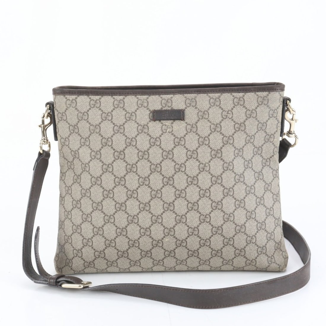 Gucci GG Supreme 388924 Leather Messenger Shoulder Bag for Men (1 of 10)