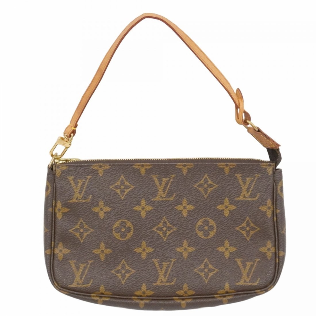 Louis Vuitton Monogram Pochette Accessoires M51980 Brown Women's Bag/Pouch (1 of 12)