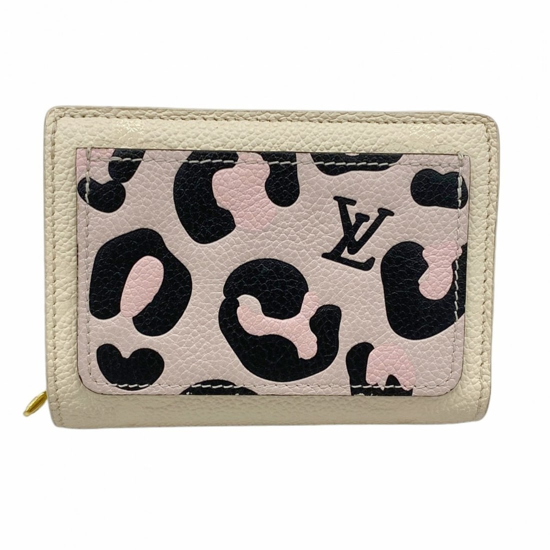 Louis Vuitton Monogram Empreinte Portefeuille Wallet M80754 Crème Women's (1 of 11)