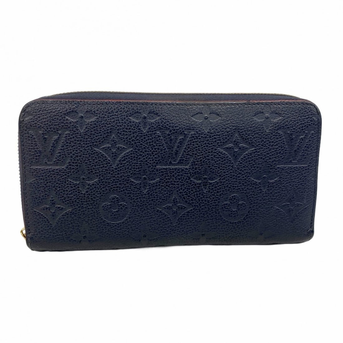 Louis Vuitton Monogram Empreinte Zippy Wallet M62121 Marine Rouge Women's Long (1 of 10)