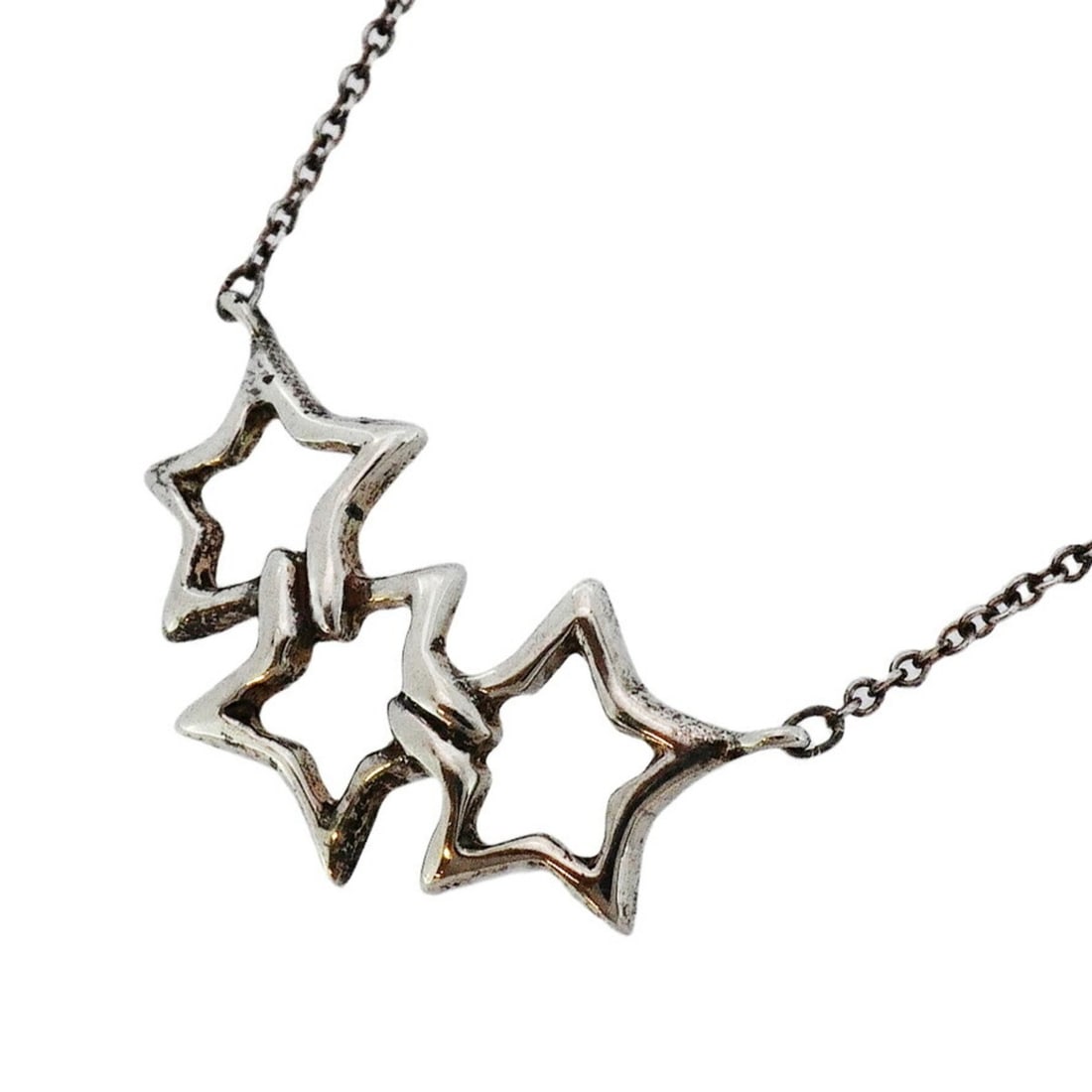 Tiffany Triple Star Necklace in Silver 925 for Women (1 of 10)
