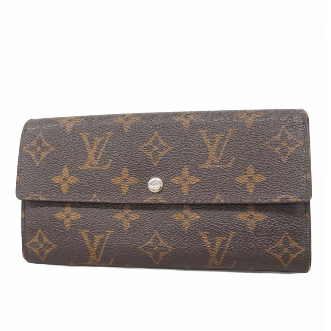 Louis Vuitton Monogram Portefeuille Sarah Long Wallet M61734 Brown Women's (1 of 20)