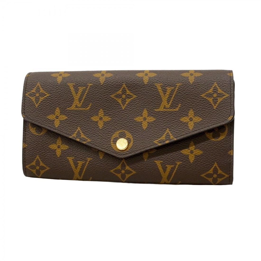 Louis Vuitton Monogram Portefeuille Sarah Long Wallet M60531 Brown Women's (1 of 11)