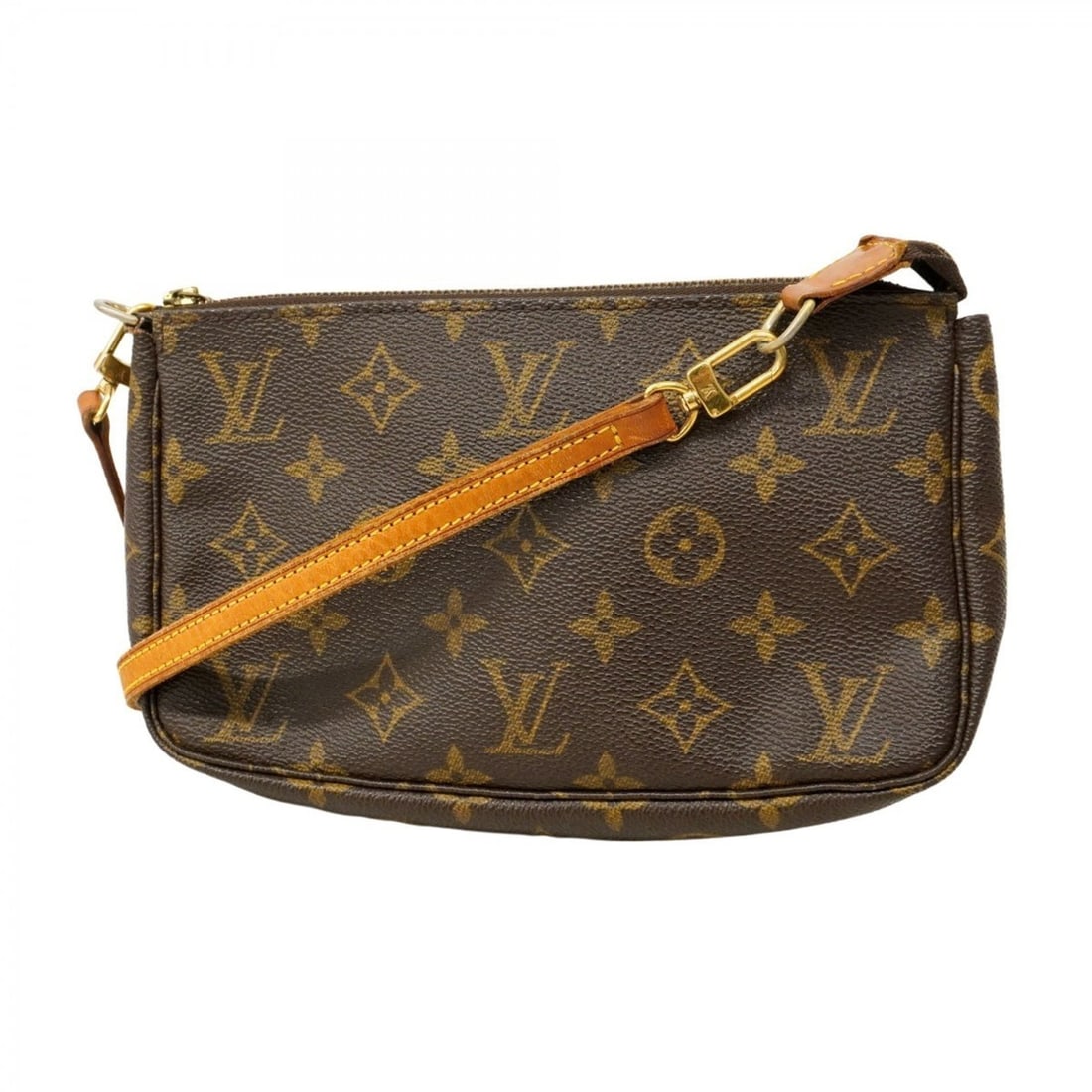 Louis Vuitton Monogram Pochette Accessoires M51980 Brown Women's Bag/Pouch (1 of 11)