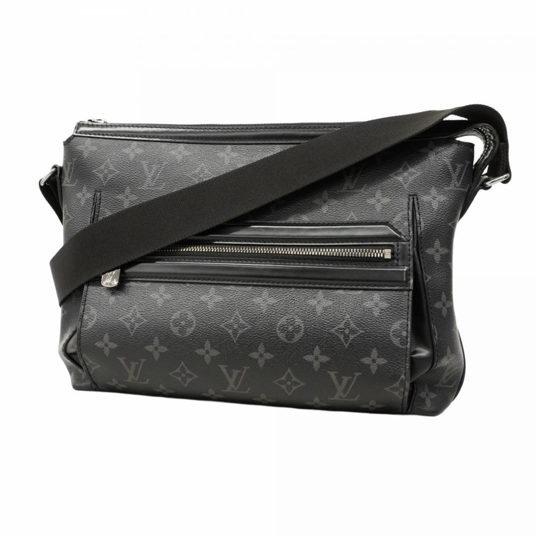 Louis Vuitton Monogram Eclipse Odyssey PM Shoulder Bag M44223 Black/Grey Men's (1 of 11)