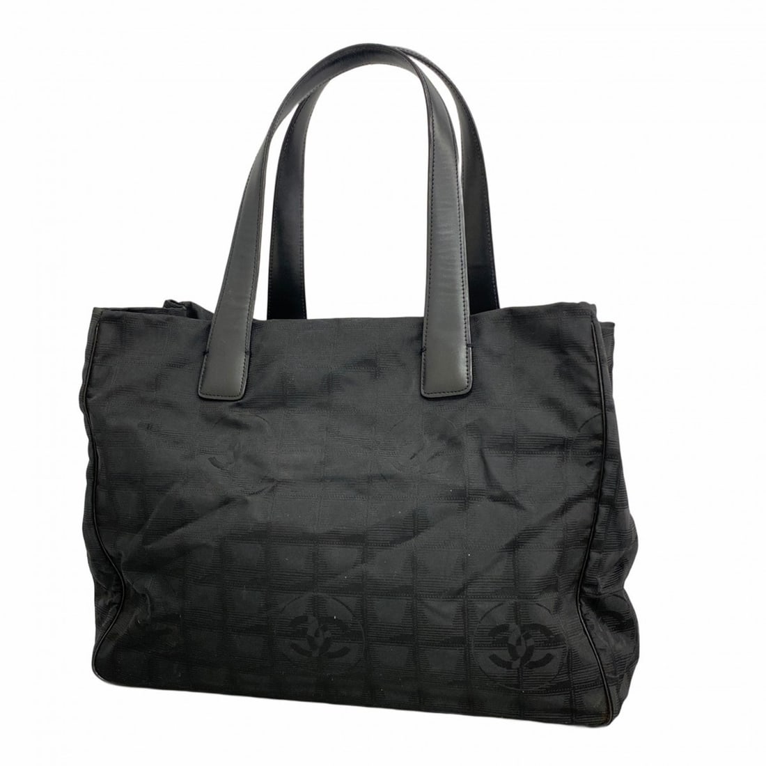 Chanel New Travel Nylon Tote Bag, Black, Women's (1 of 10)