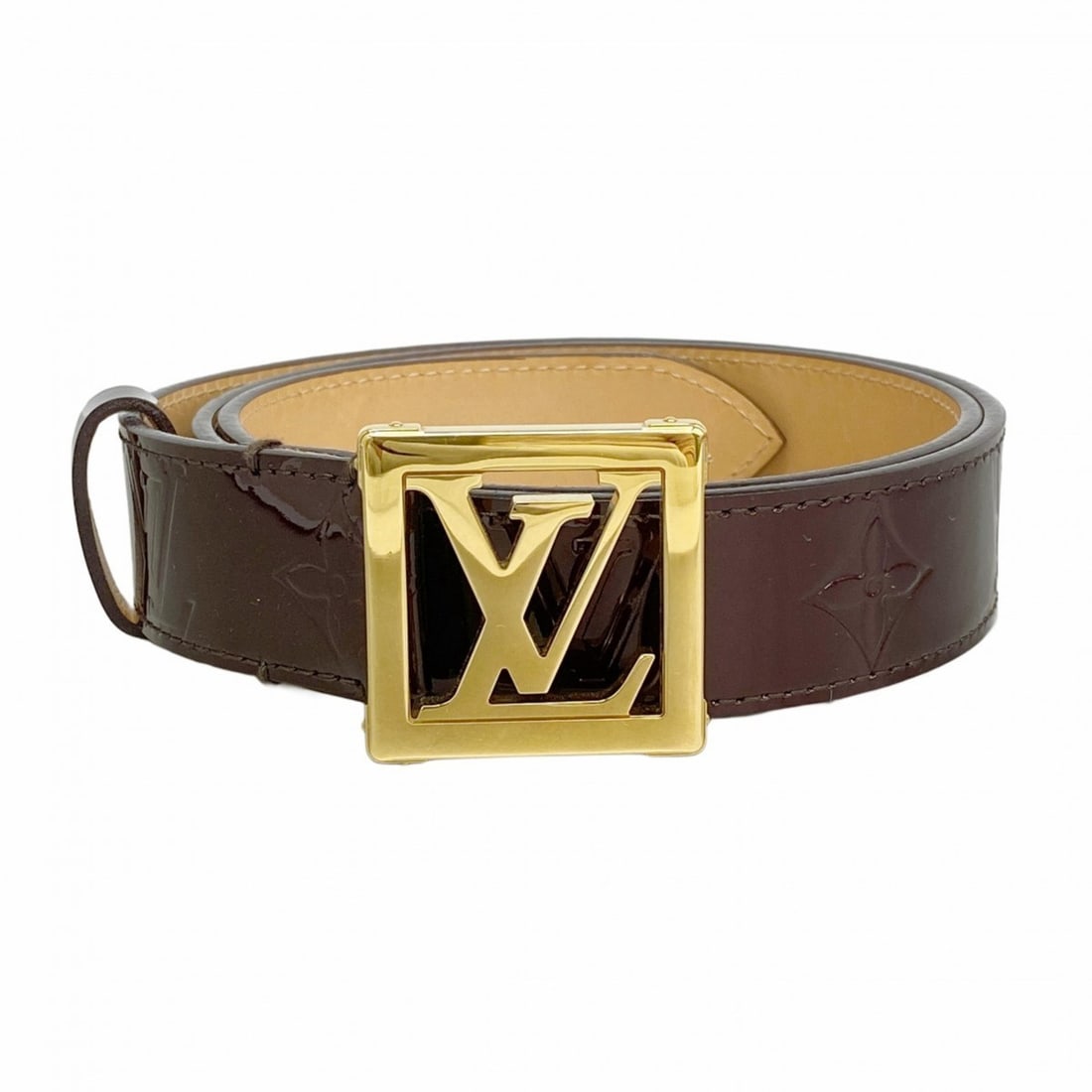 Louis Vuitton Vernis Santur Belt M6849 Amaranth Women's: --- Catalog ---Category: SizeLength: 76.5cm - 86.5cm / 30.11'' - 34.05''Category: DesignType: Standard beltGender: WomenCategory: GeneralMPN: M6849Brand: Louis Vuitton--- Item List ---Section: Conditi