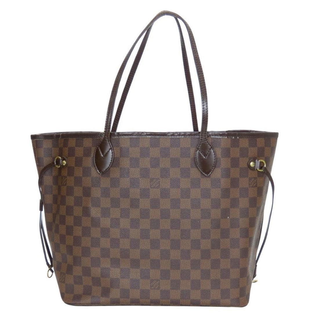 Louis Vuitton Neverfull MM Tote Bag N51105 Damier Ebene Brown Women's LOUIS VUITTON: --- Catalog ---Category: SizeWeight: 520g / 1.14lb.Size (HxWxD): 29cm x 46cm x 15.5cm / 11.41'' x 18.11'' x 6.1''Handle Length: 46.5cm / 18.3''Category: DesignType: Tote bagColor: Brown, EbeneGender: