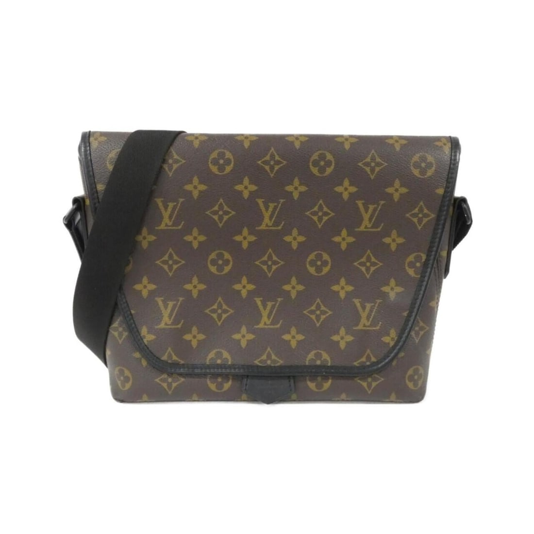 Louis Vuitton Monogram Macassar Magnetic Messenger Shoulder Bag M45557 (1 of 15)