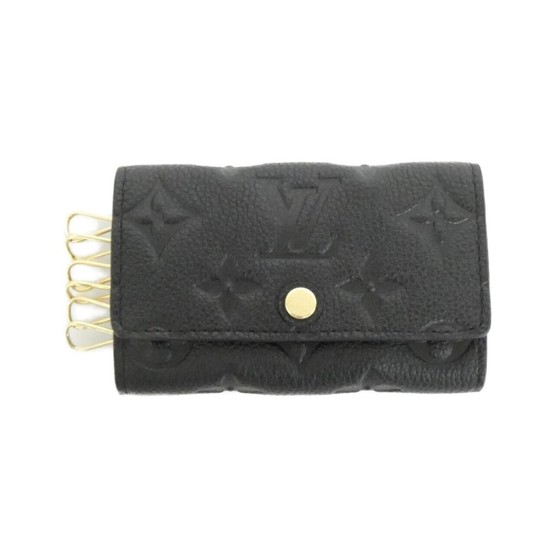 Louis Vuitton Monogram Empreinte Multicle M64421 Key Case: --- Catalog ---Category: DesignType: KeycaseColor: BlackMaterial: Leather Category: GeneralBrand: Louis VuittonCategory: Physical PropertiesSize (HxWxD): 6cm x 10cm x 1.5cm / 2.36'' x 3.93'' x