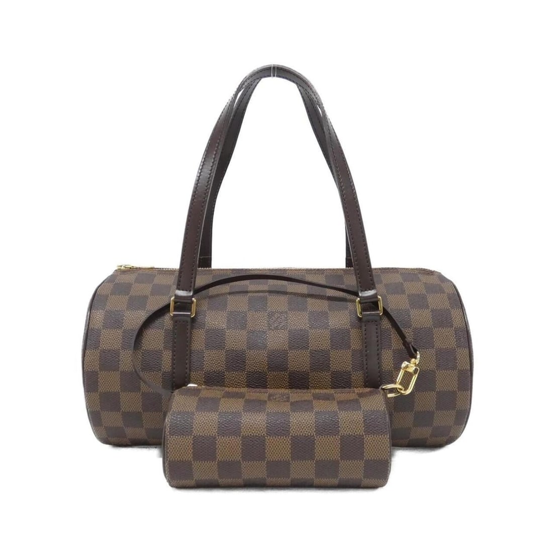 Louis Vuitton Damier Papillon 30cm N51303 Handbag: --- Catalog ---Category: SizeSize (HxWxD): 15cm x 30cm x 15cm / 5.9'' x 11.81'' x 5.9''Category: DesignType: Handbag, PouchColor: Damier Canvas, EbeneGender: WomenMaterial: Damier Canvas Category: