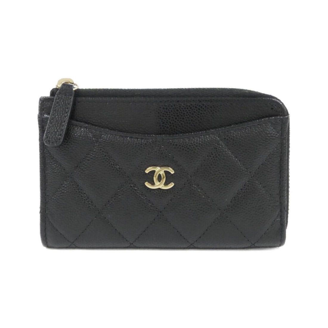 Chanel Timeless Classic Line AP3179 Business Card Holder/Card Case: --- Catalog ---Category: DesignType: Card caseColor: BlackGender: WomenMaterial: Grained Calfskin Category: GeneralBrand: ChanelCategory: Physical PropertiesSize (HxWxD): 8cm x 13cm x 2cm / 3.14'' x