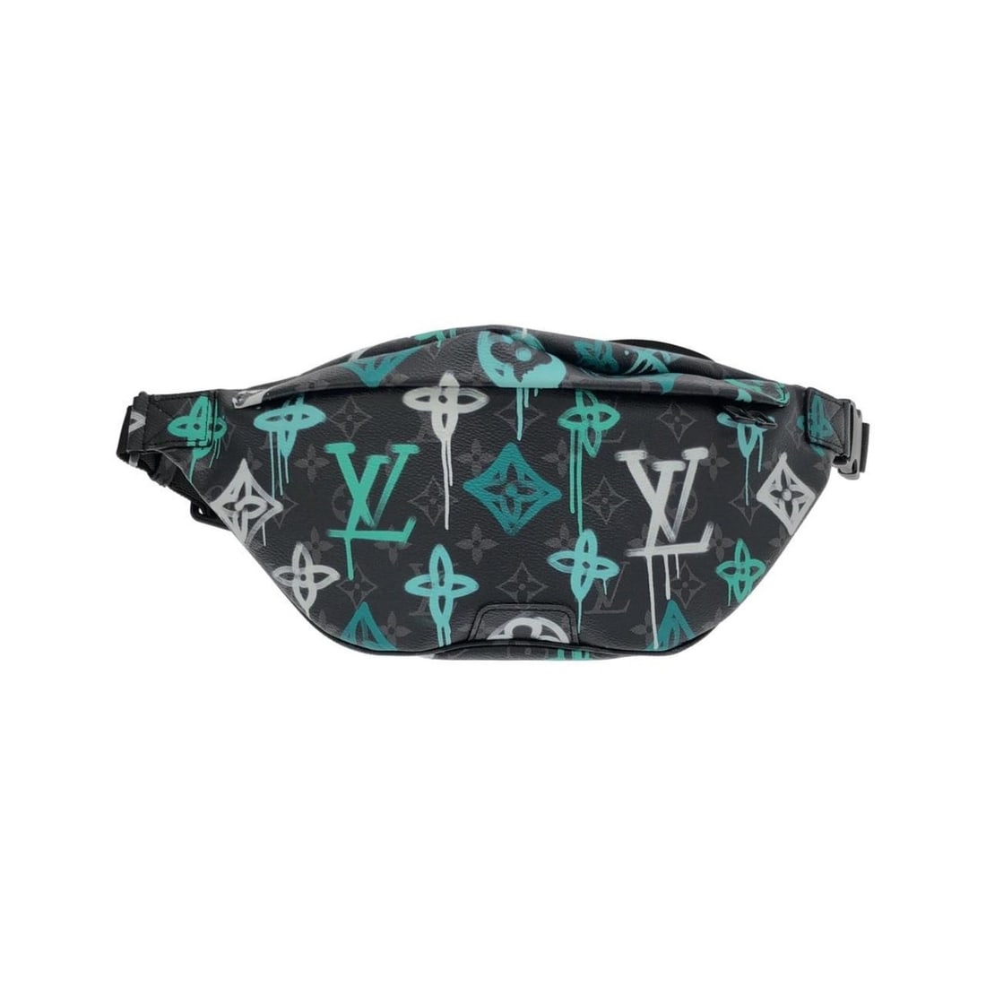 Louis Vuitton Monogram Eclipse (LV Graffiti Vert) Discovery Bum Bag PM M21397 Shoulder: --- Catalog ---Category: SizeSize (HxWxD): 16.5cm x 31cm x 8cm / 6.49'' x 12.2'' x 3.14''Category: DesignType: Shoulder bagColor: BlackGender: Women,MenMaterial: Coated canvas Category: GeneralMPN: