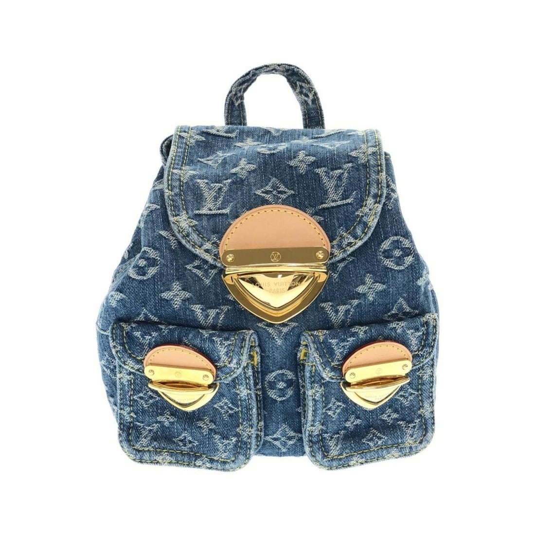 Louis Vuitton LV Remix (Monogram Denim) Venice Backpack M46836 (1 of 10)