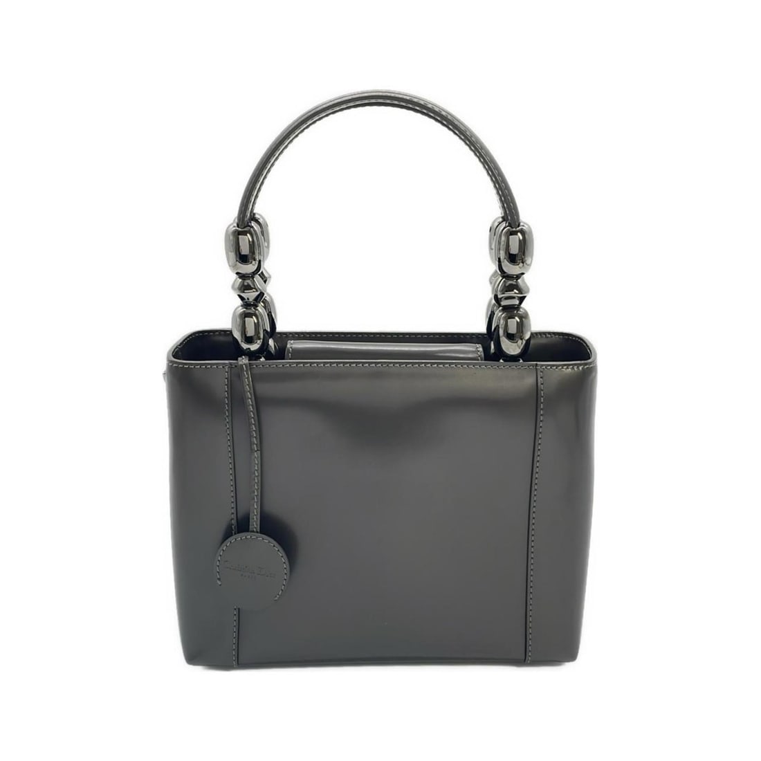 Christian Dior handbags: --- Catalog ---Category: SizeSize (HxWxD): 16.5cm x 20.5cm x 7cm / 6.49'' x 8.07'' x 2.75''Category: DesignType: HandbagColor: GrayGender: Men,WomenMaterial: Leather Hardware Color: SilverCategory: Ge